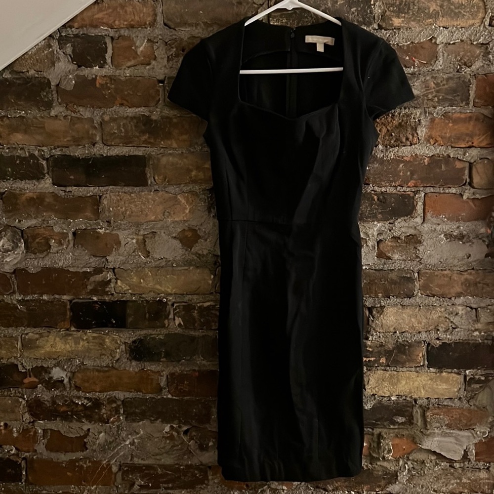Banana republic black business dress